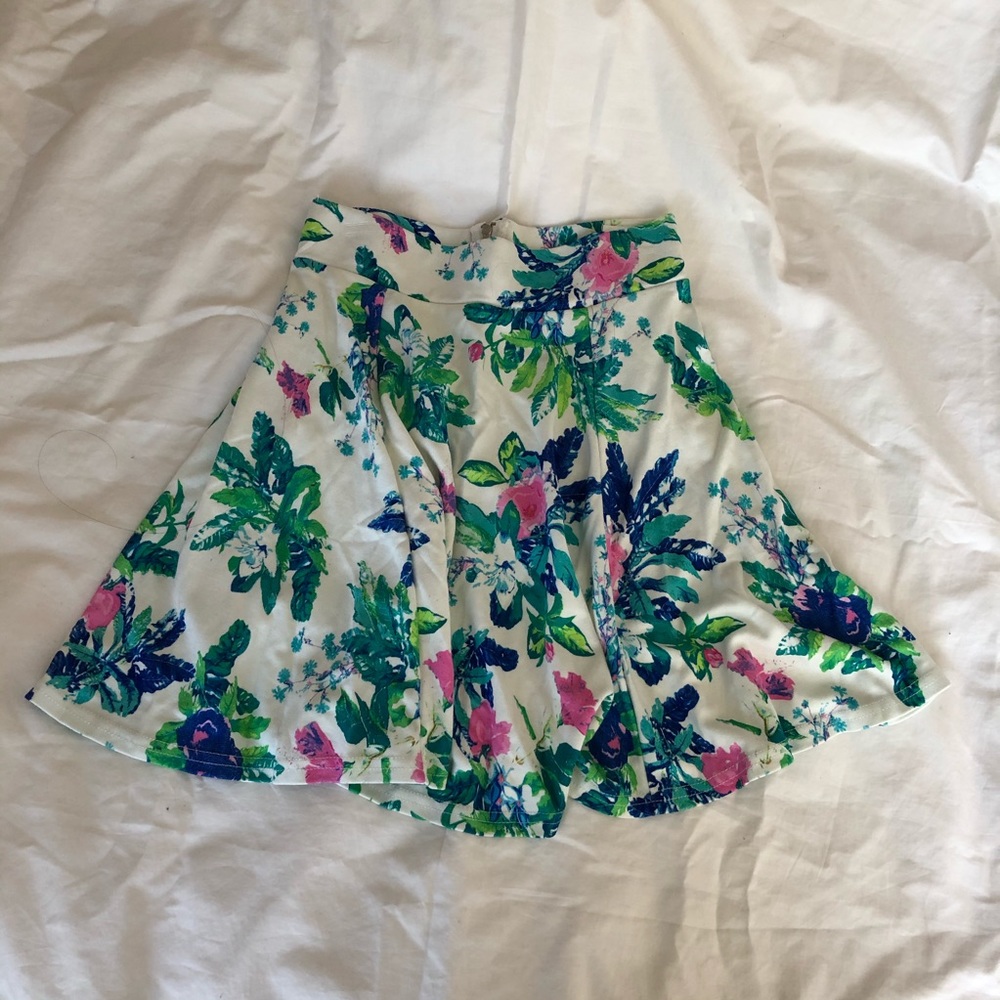 FLORAL SKIRT